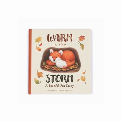 Jellycat Warm in the Storm and Bashful Vos Cub Medium | ST0574812